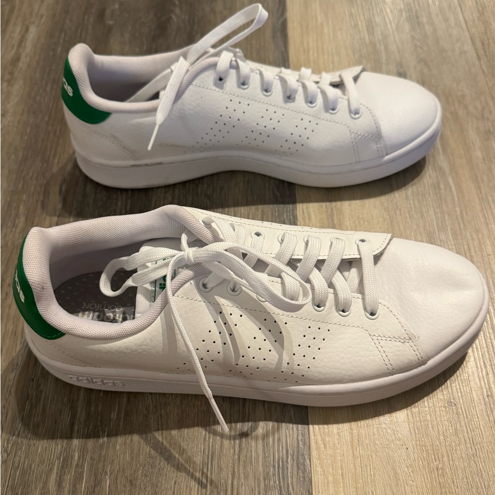 Adidas White Sneakers Size 11